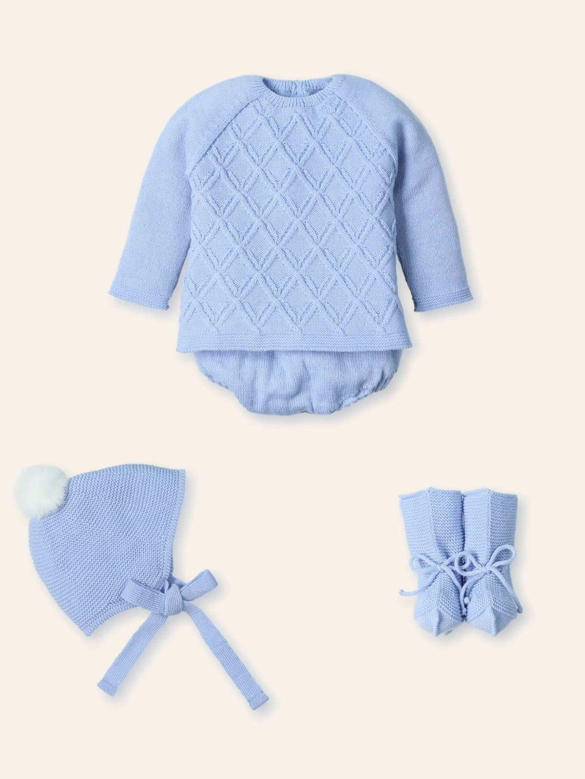 NEWBORN SKY SHORT SET 4PC