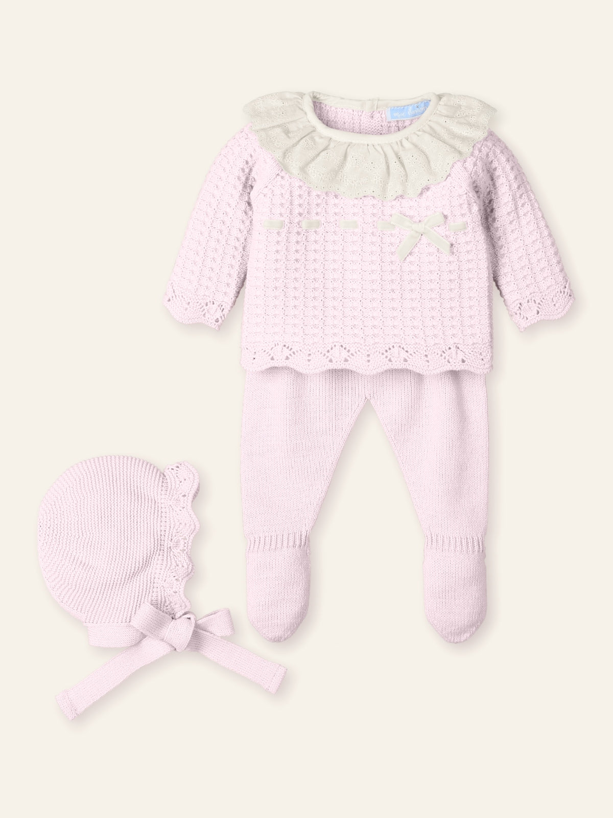 NEWBORN BREEZE PINK 4 PC