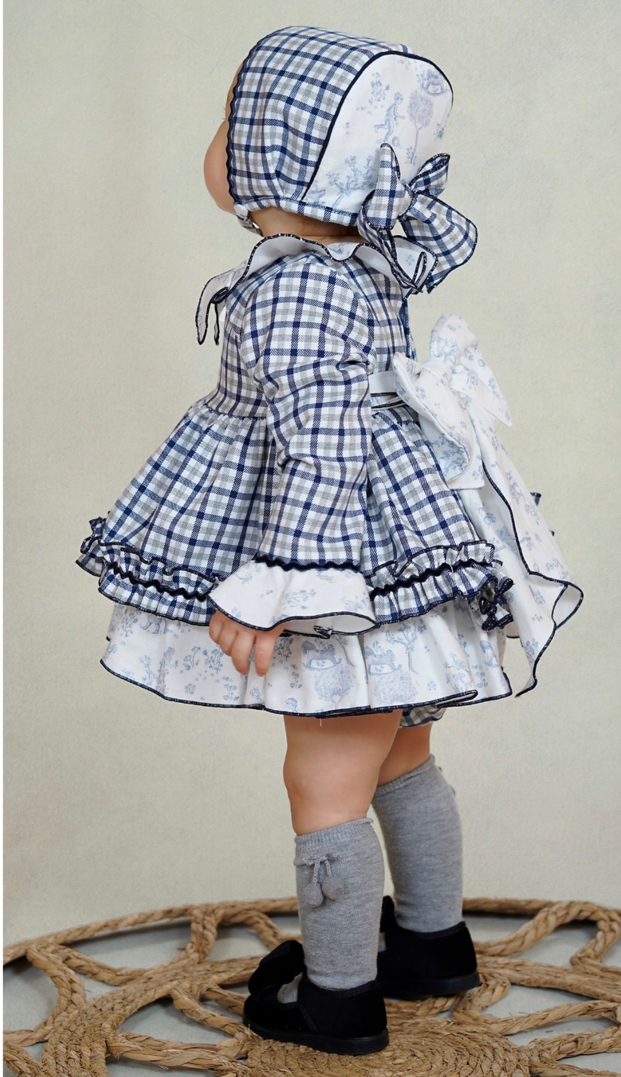 BABY SET BLUE BOONET