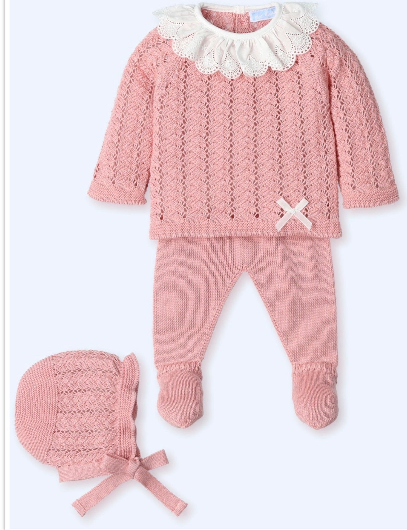 BLUSH ELEGANCE BABY SET (4PC)