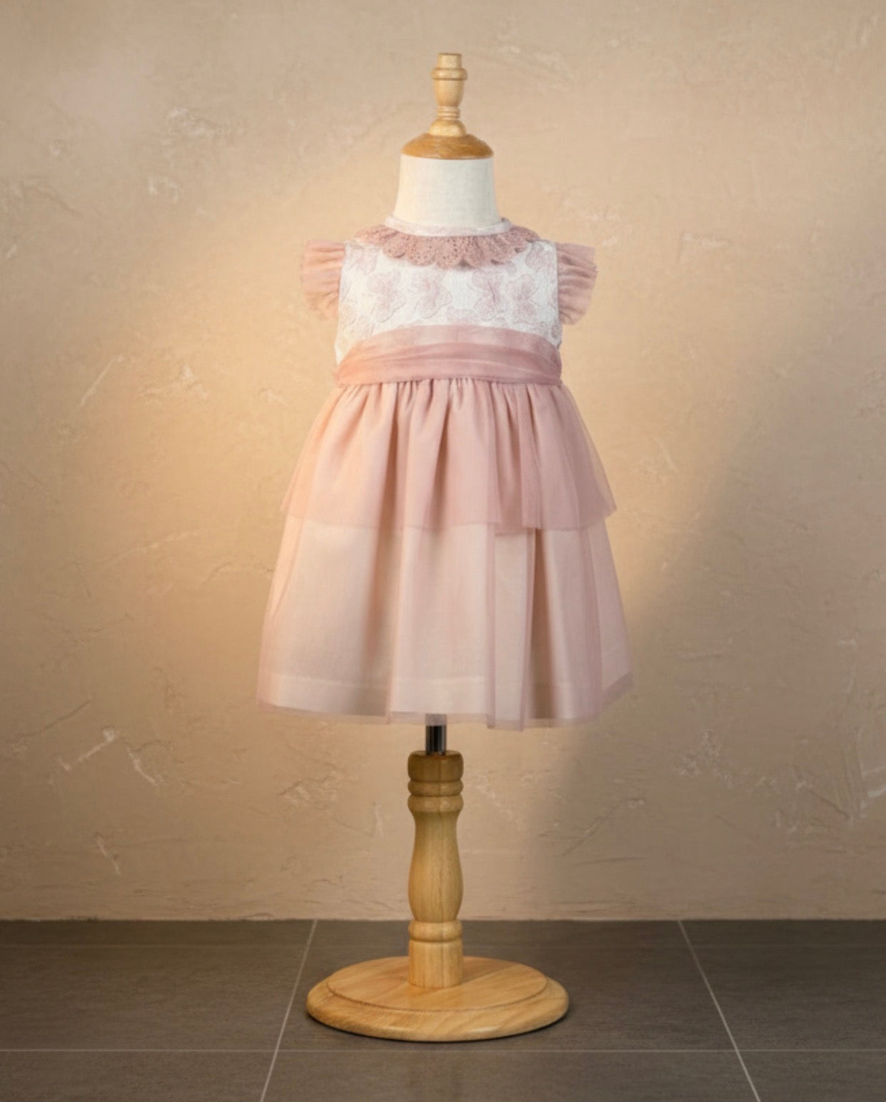 BABY DRESS PINK BUTTERFLIES