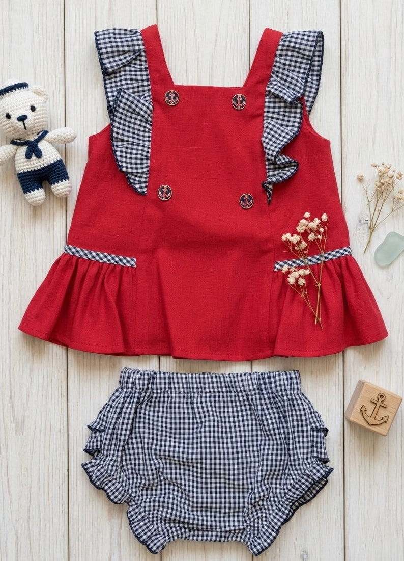 BABY SET RED