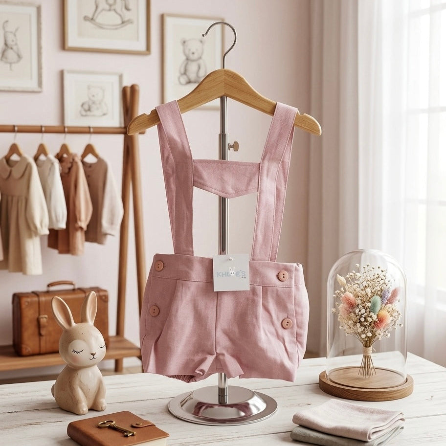 BABY BOYS PETO PINK LINE