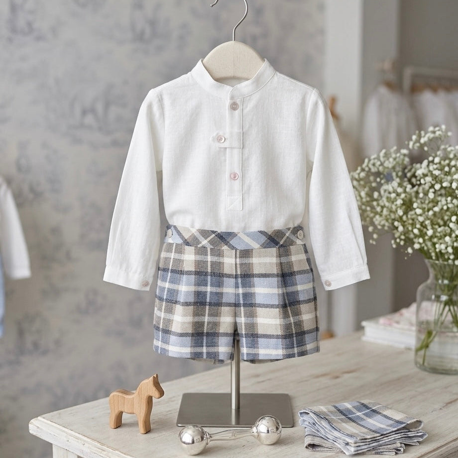 BOY SET PLAID PARTY