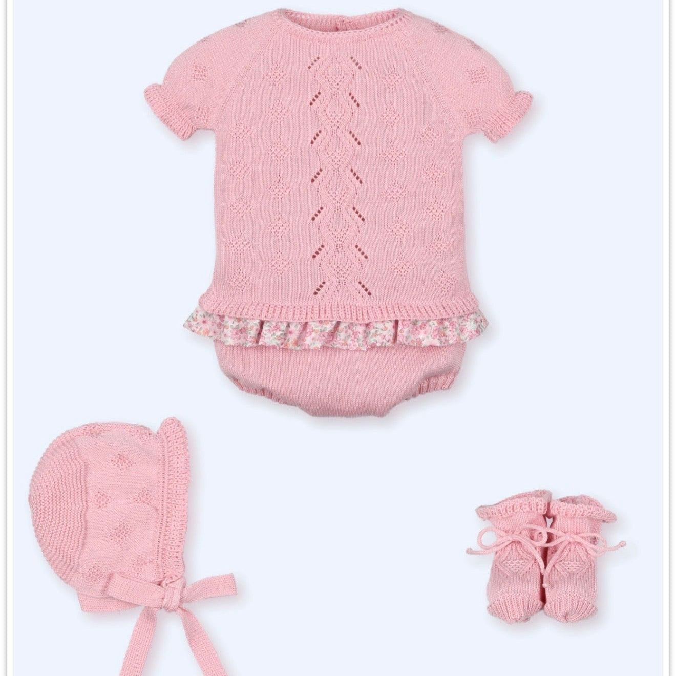 ROSY GARDEN BABY SET (4PC)