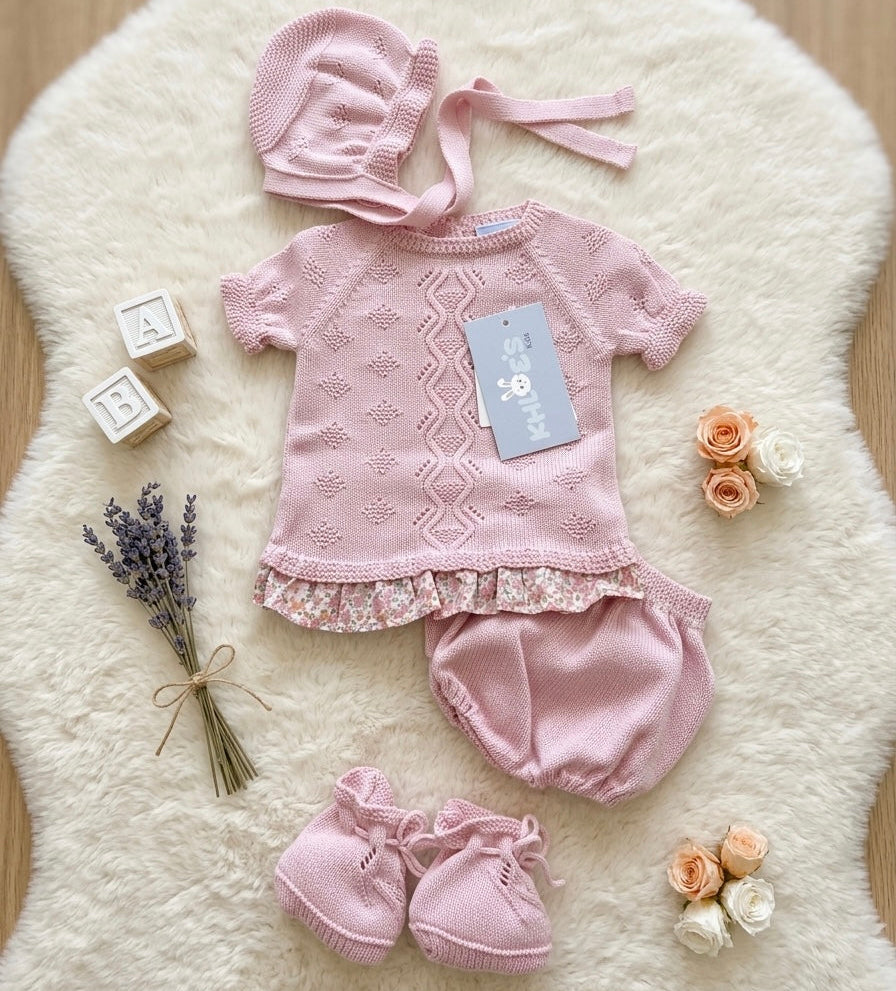 ROSY GARDEN BABY SET (4PC)