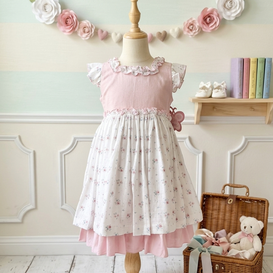 GIRL PRIMROSE GARDEN DRESS