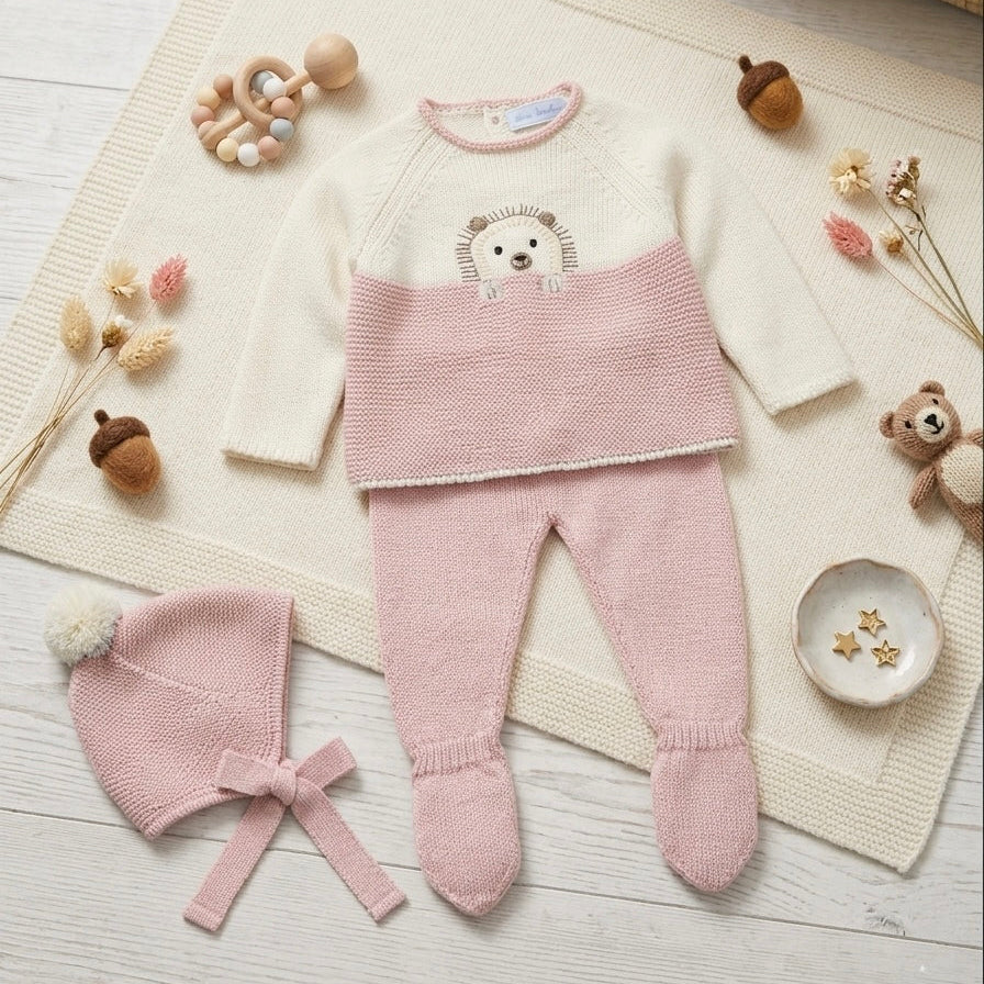NEWBORN SET ERIZO 4PC (2 Colores)