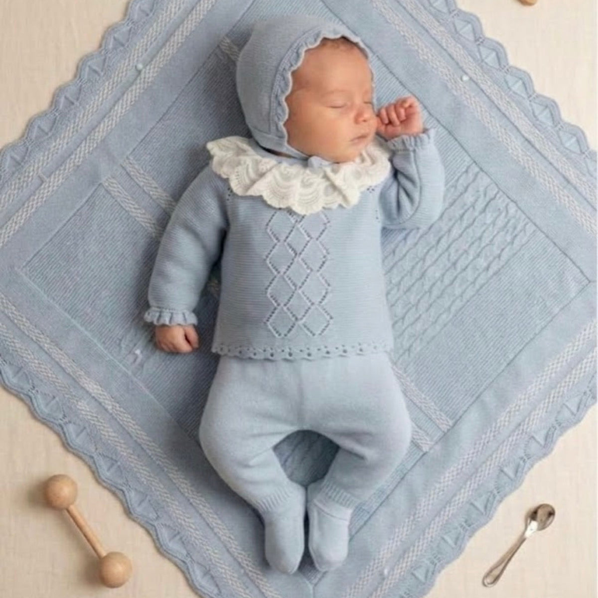 BABY BLUE DREAMS (4PC)