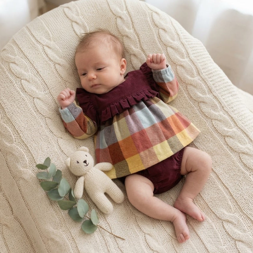BABY SET SQUARE BLUEBERRY
