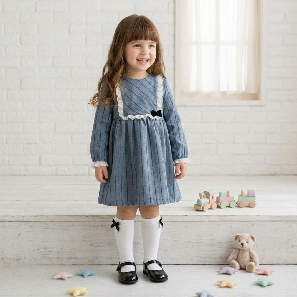 GIRL DRESS BLUE