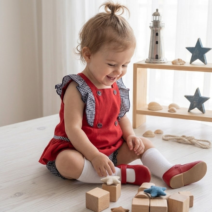 BABY SET RED