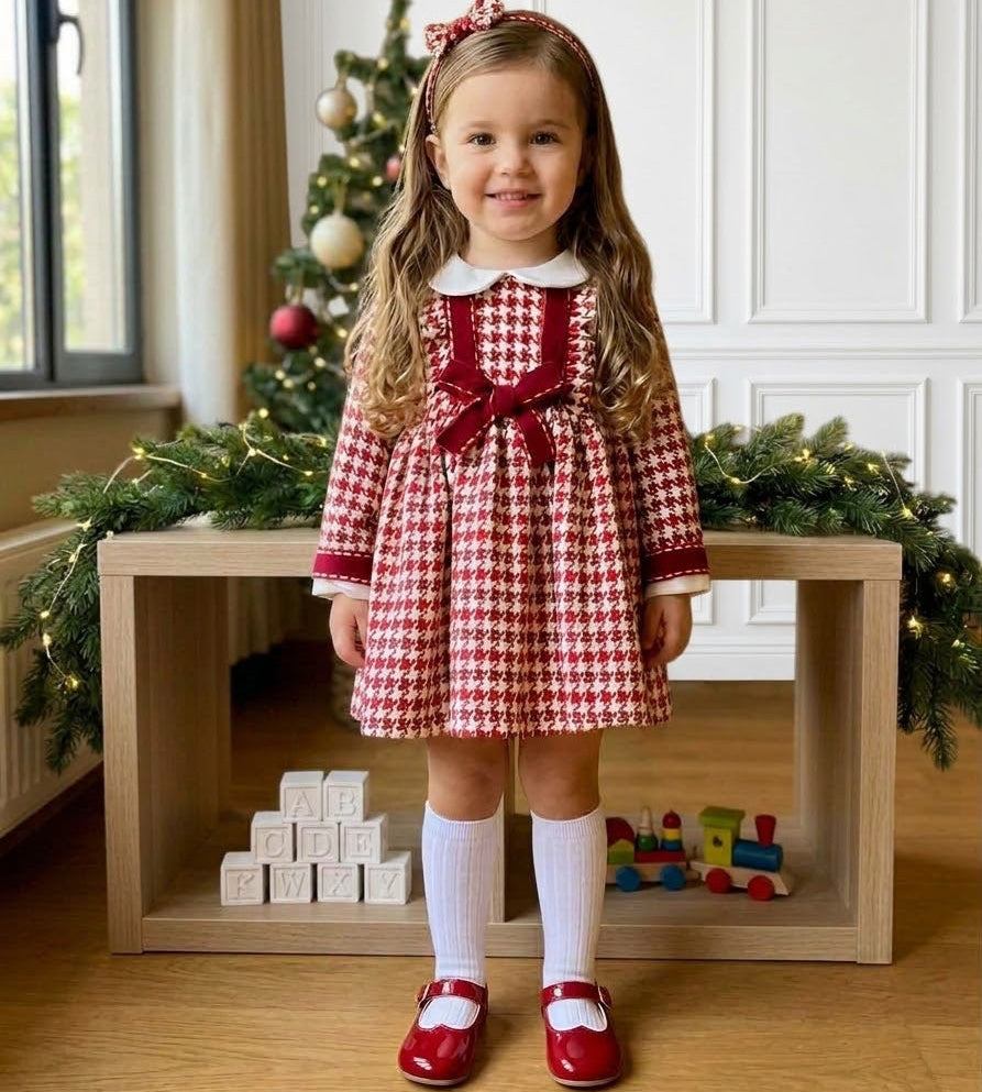 BABY DRESS PRINCESS RED