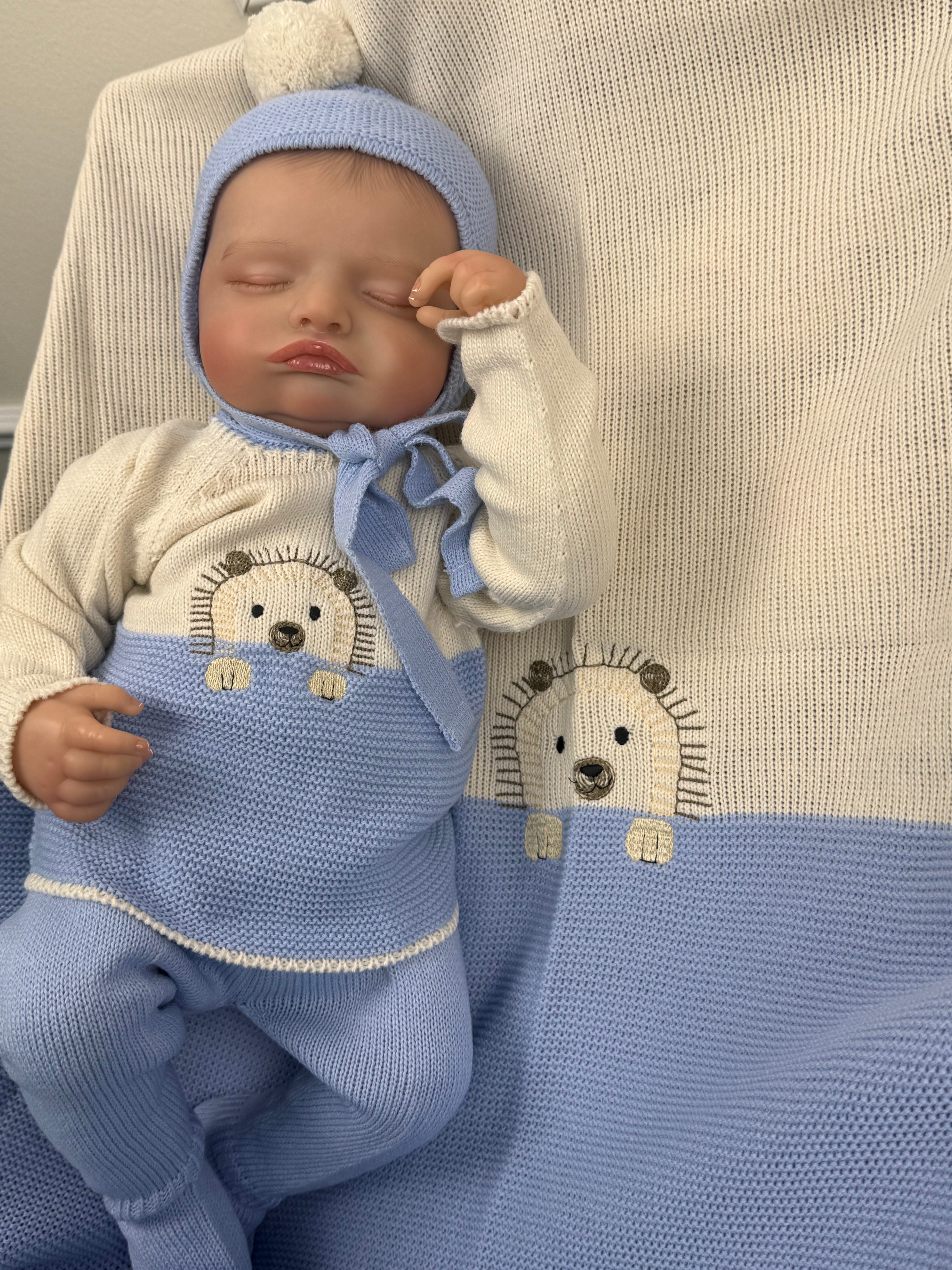 NEWBORN SET ERIZO 4PC (2 Colores)