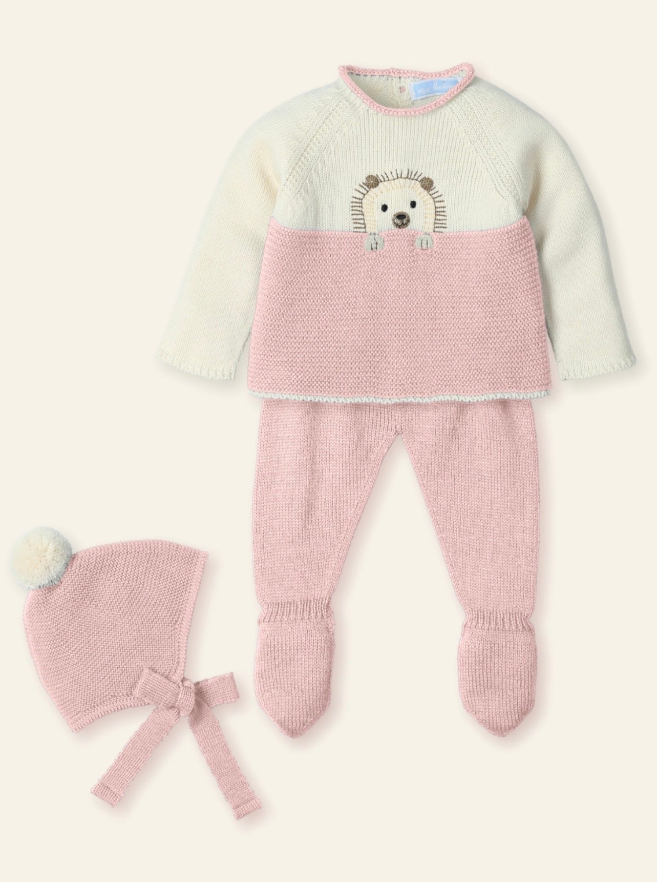 NEWBORN SET ERIZO 4PC (2 Colores)