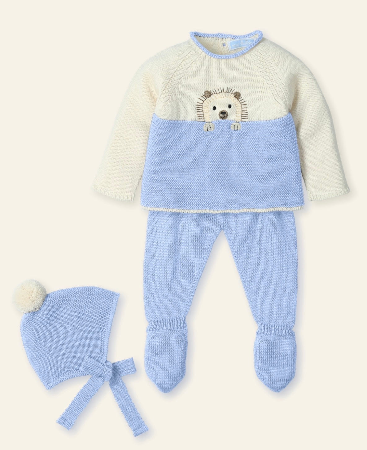 NEWBORN SET ERIZO 4PC (2 Colores)