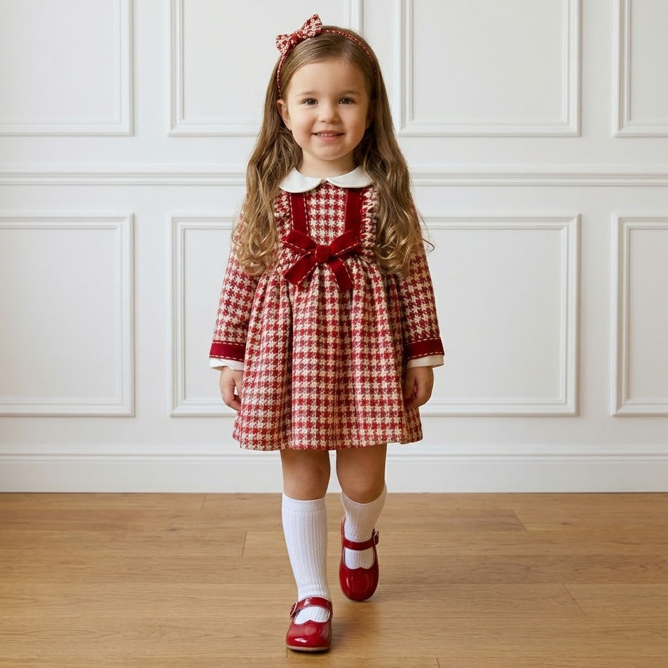 BABY DRESS PRINCESS RED