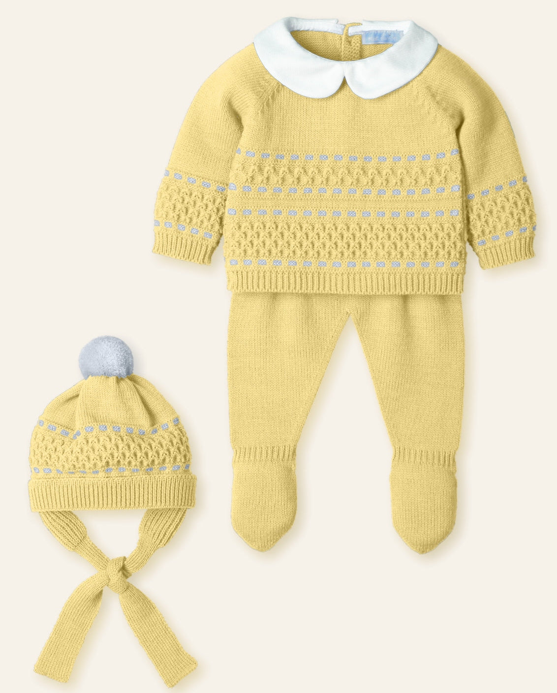 NEWBORN COLLAR SET 3PC