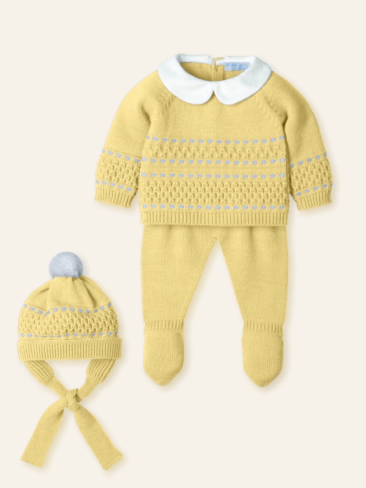 NEWBORN COLLAR SET 3PC