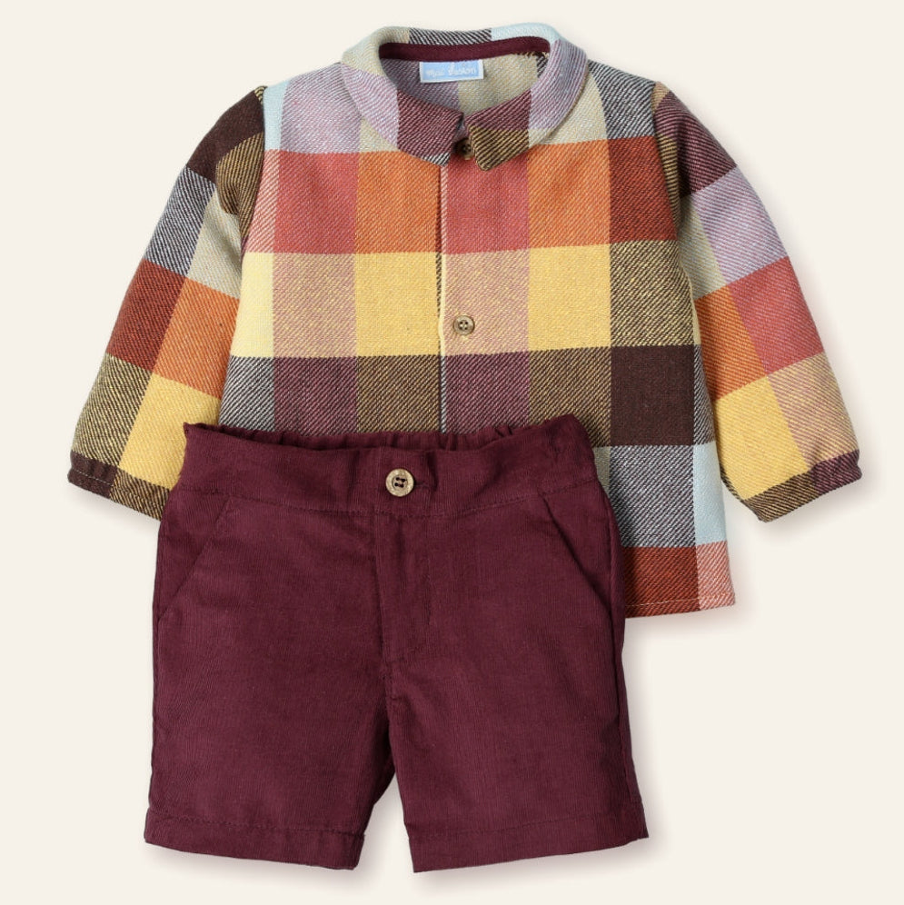 BABY BOY SET SHRIT/SHORT