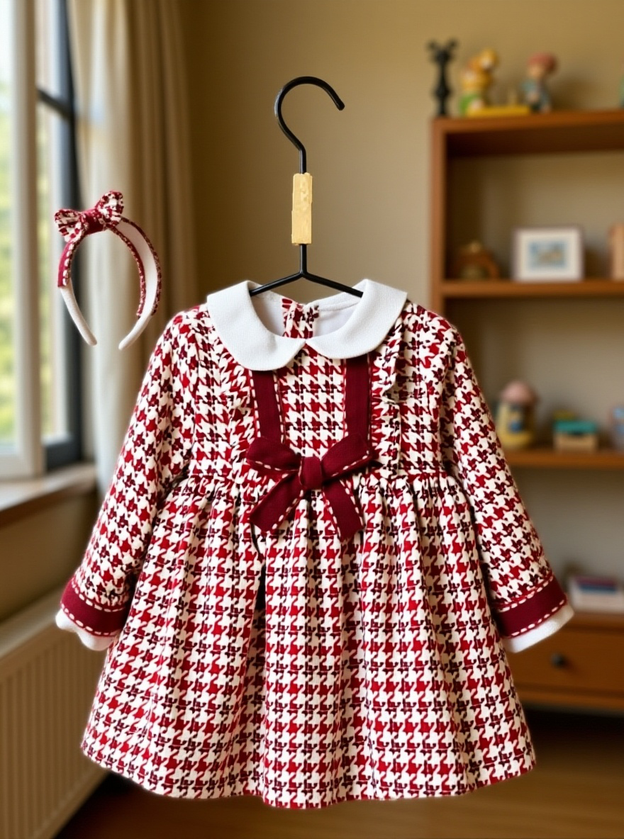BABY DRESS PRINCESS RED