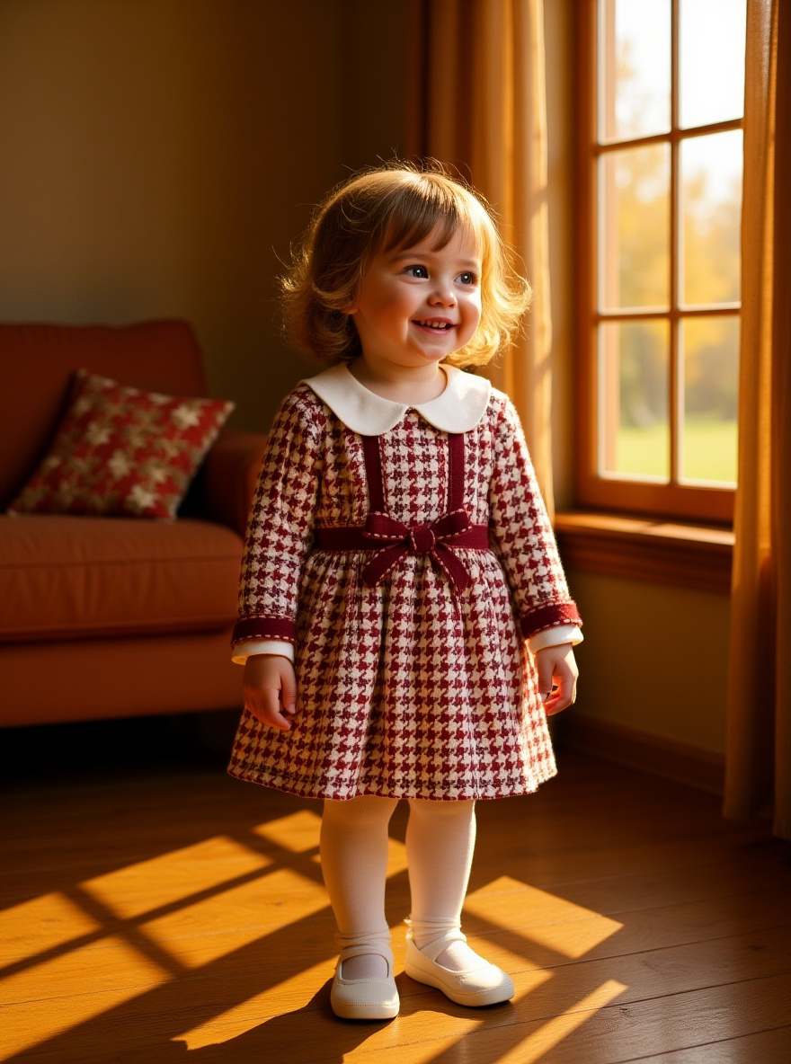BABY DRESS PRINCESS RED