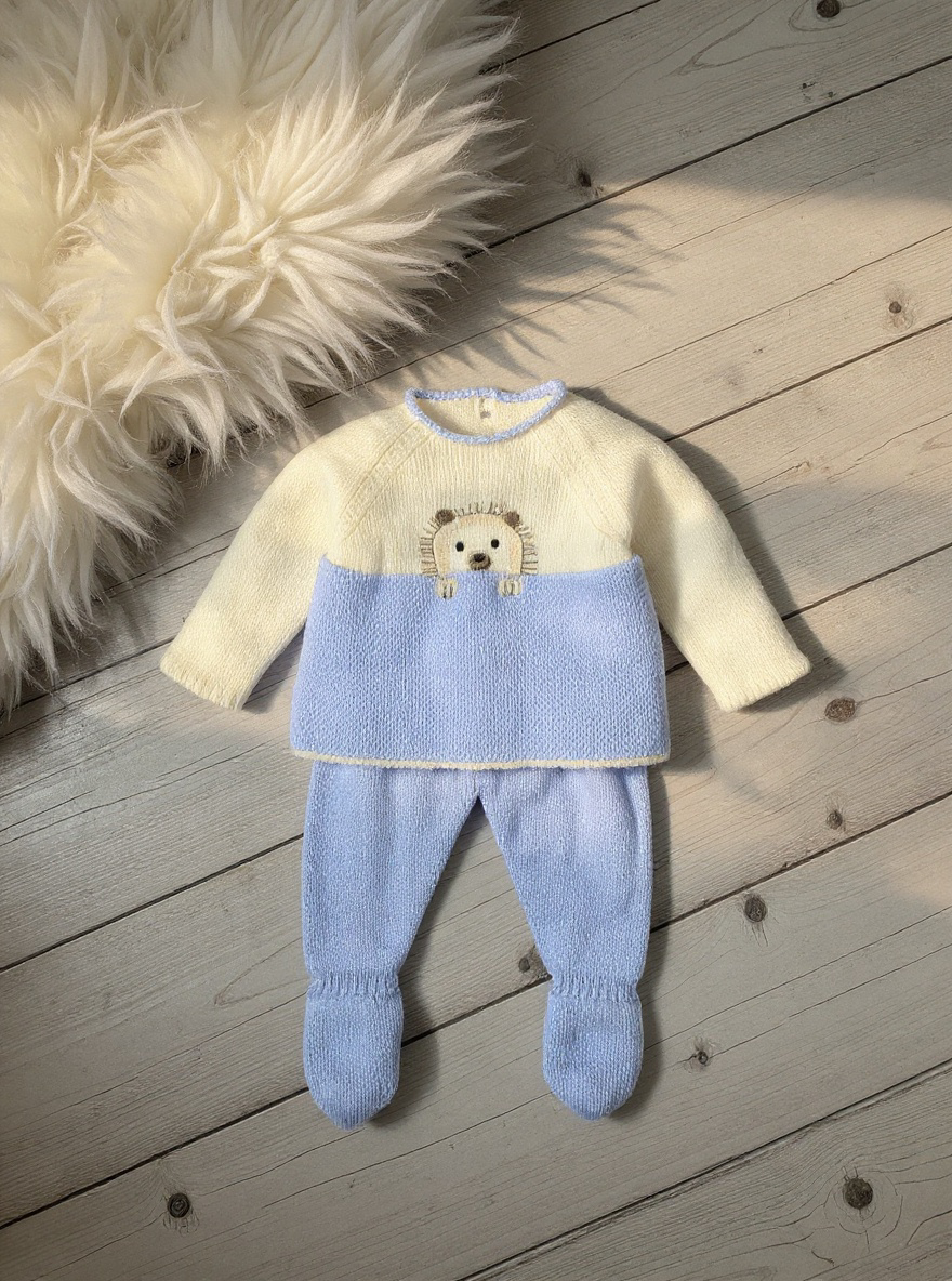 NEWBORN SET ERIZO 4PC (2 Colores)