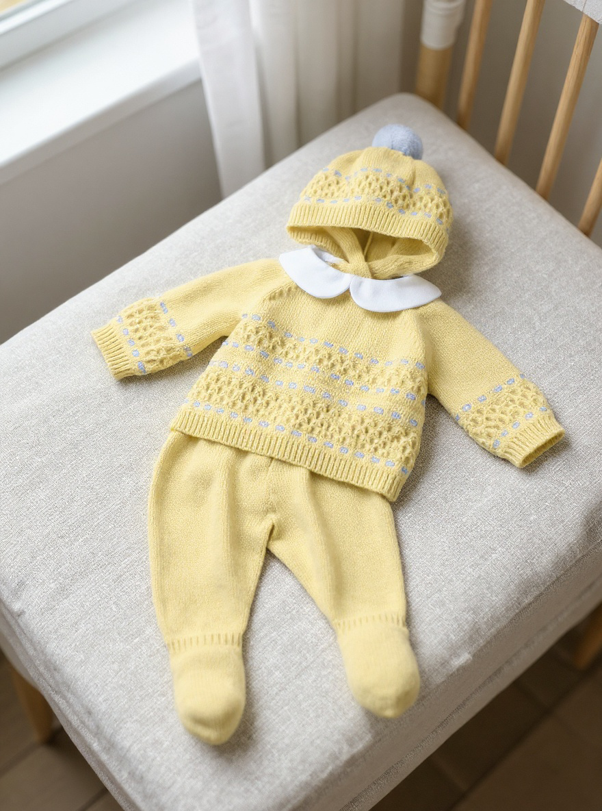 NEWBORN COLLAR SET 3PC