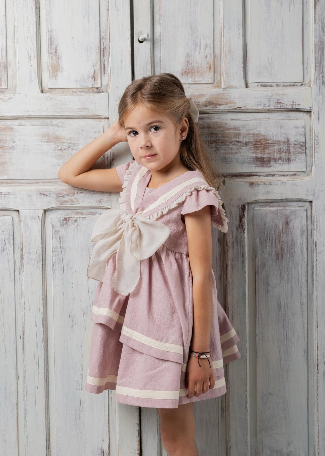 GIRL DRESS PINKK RUFFLE