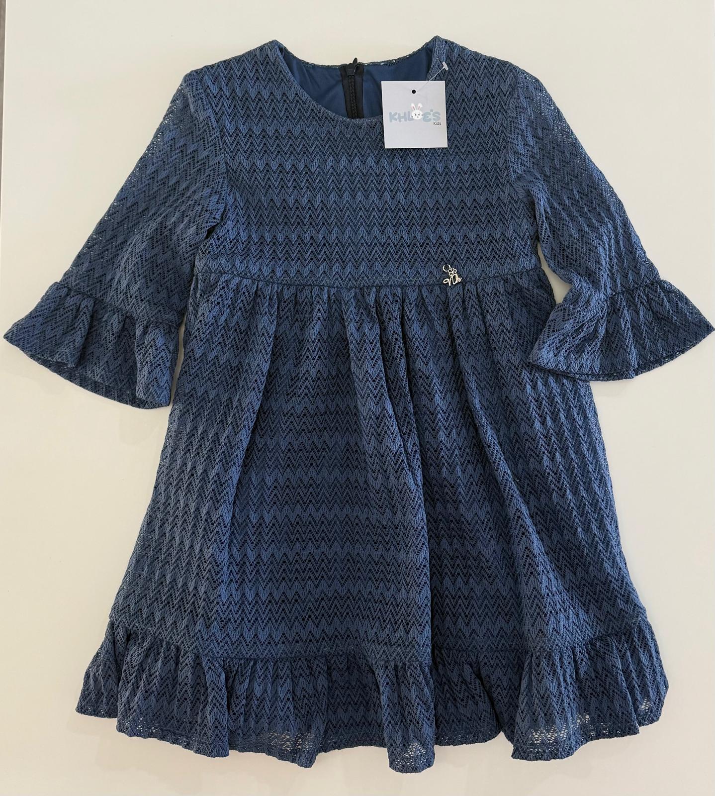 GIRL DRESS COOL BLUE