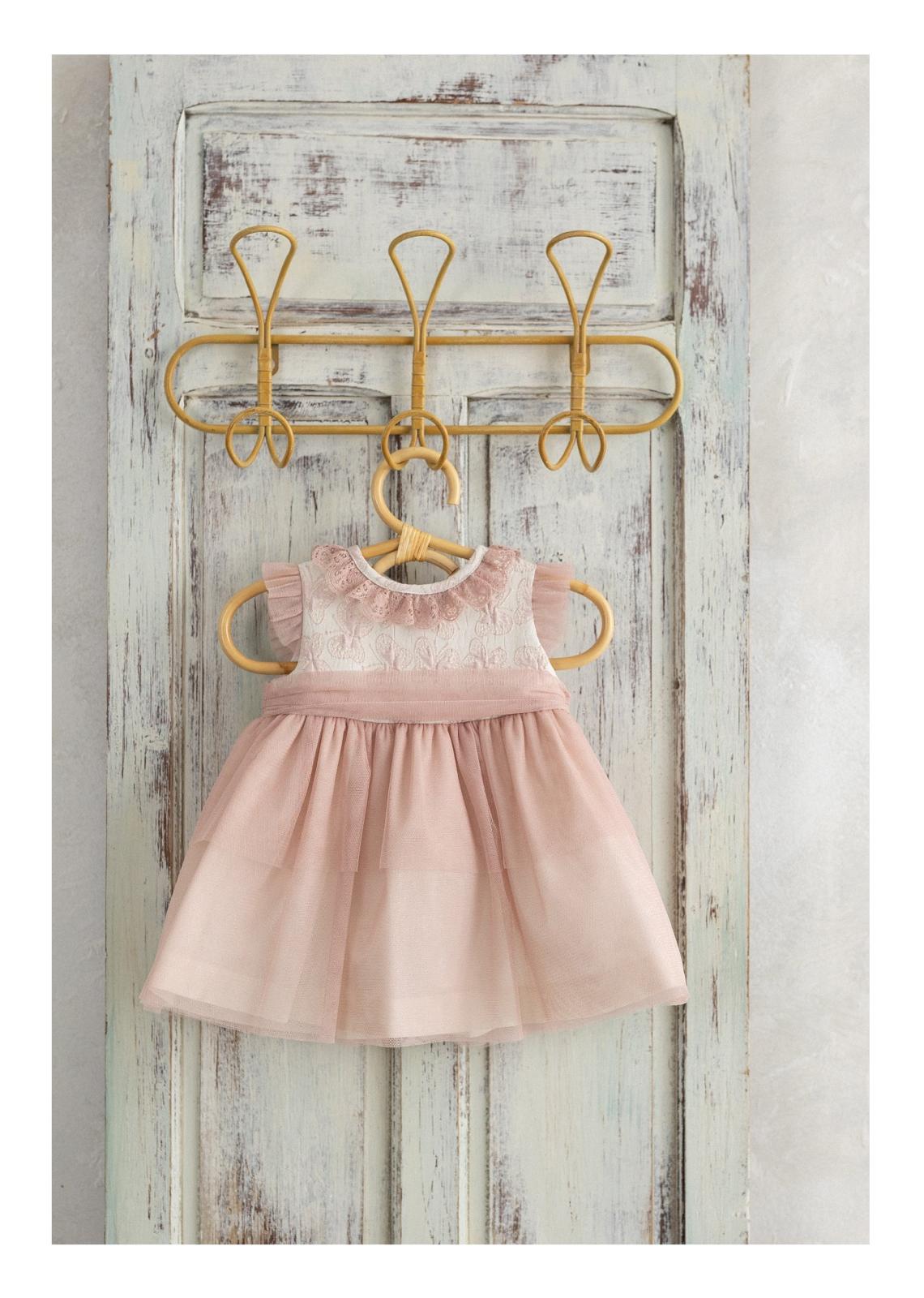 BABY DRESS PINK BUTTERFLIES