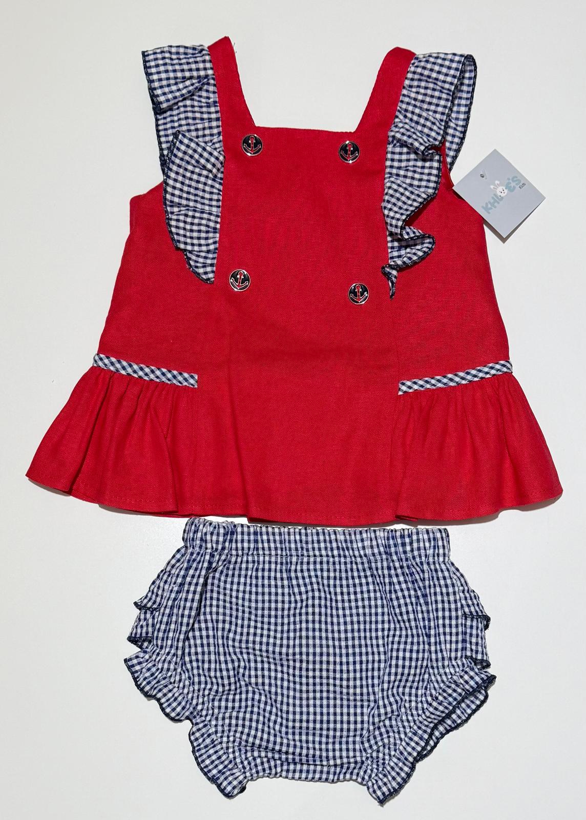 BABY SET RED