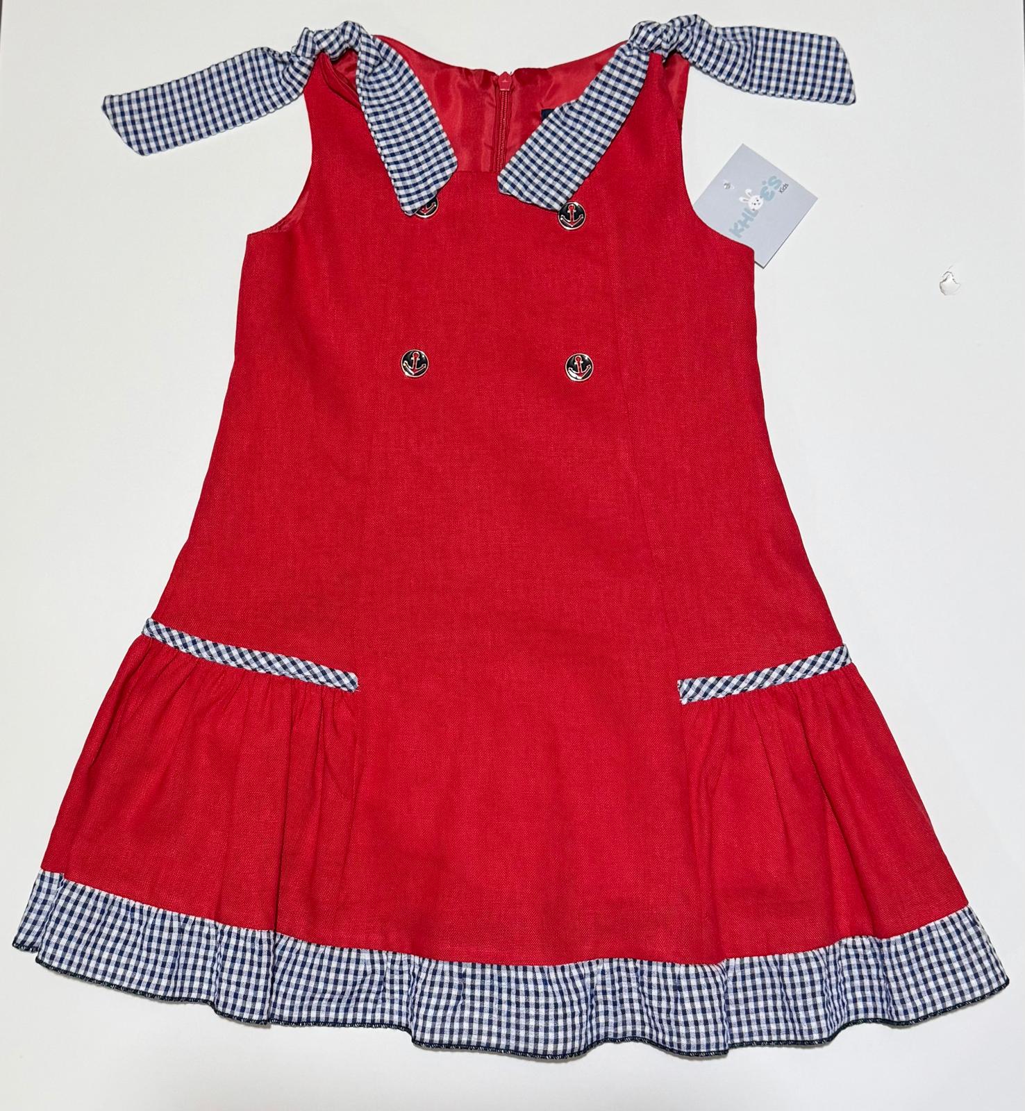 GIRL DRESS RED