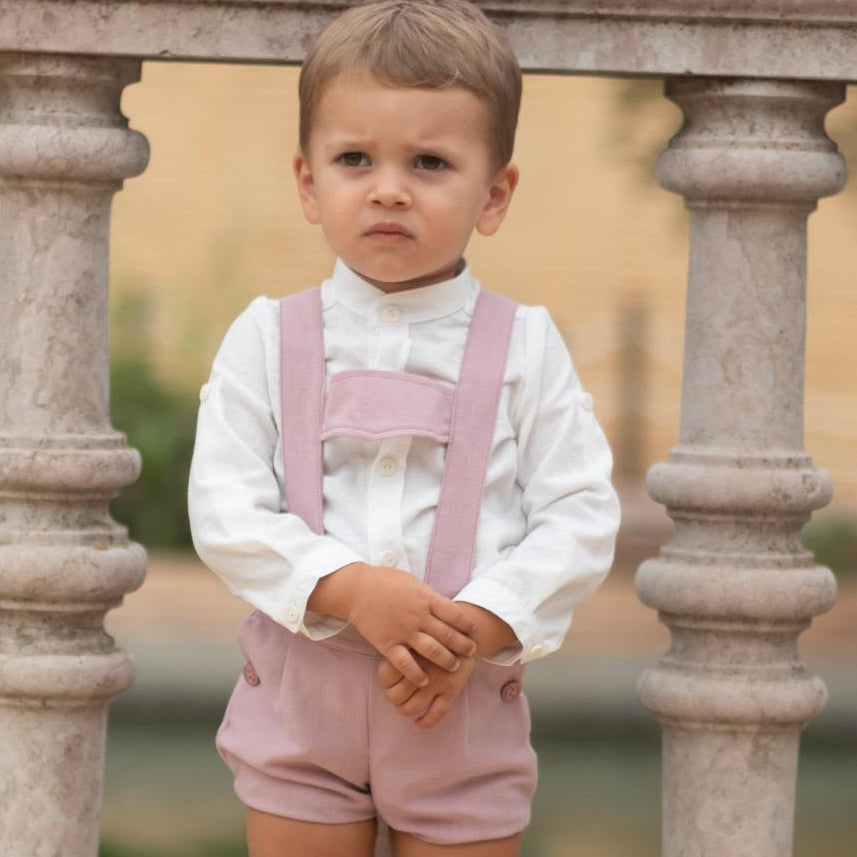 BABY BOYS PETO PINK LINE