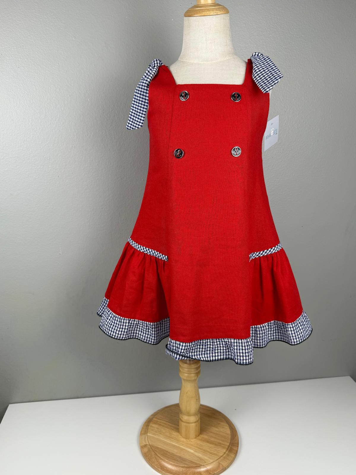 GIRL DRESS RED