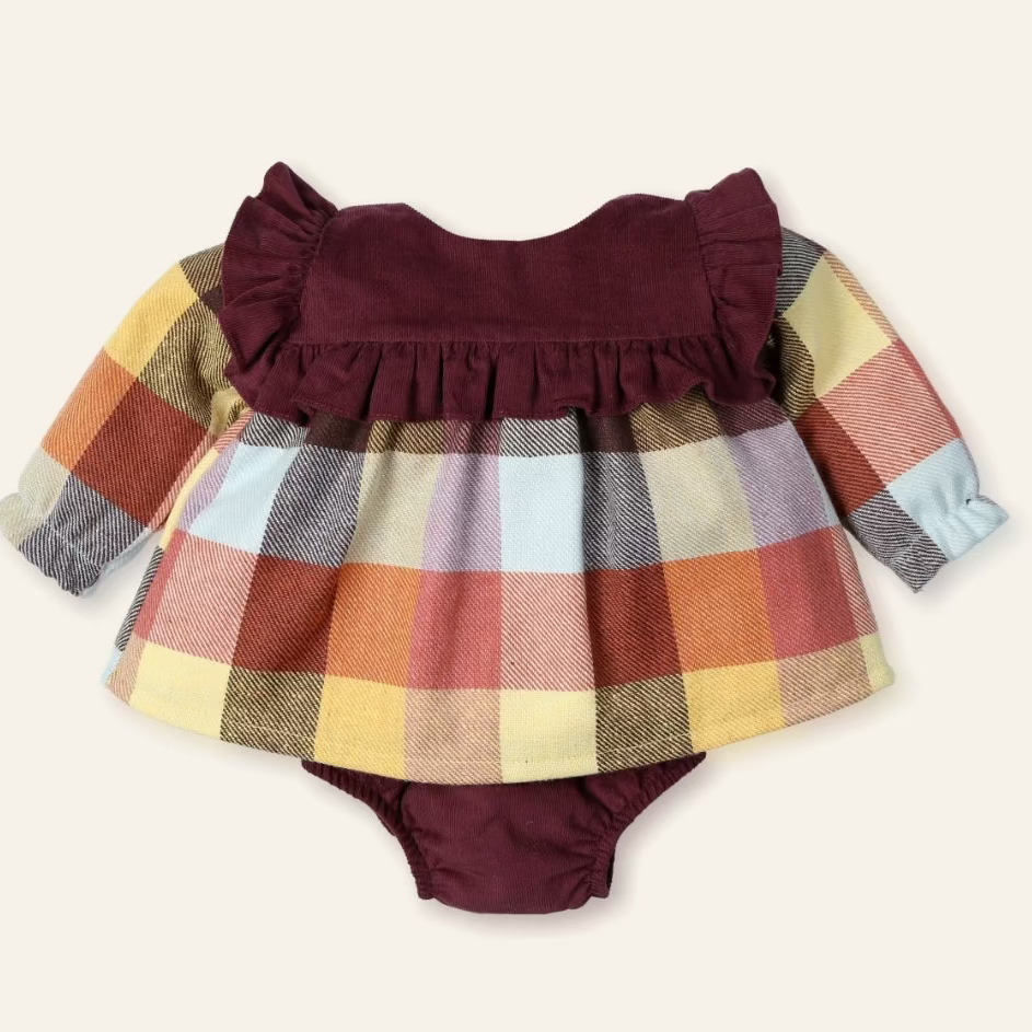 BABY SET SQUARE BLUEBERRY