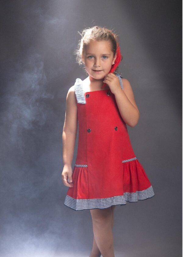 GIRL DRESS RED - Image 2